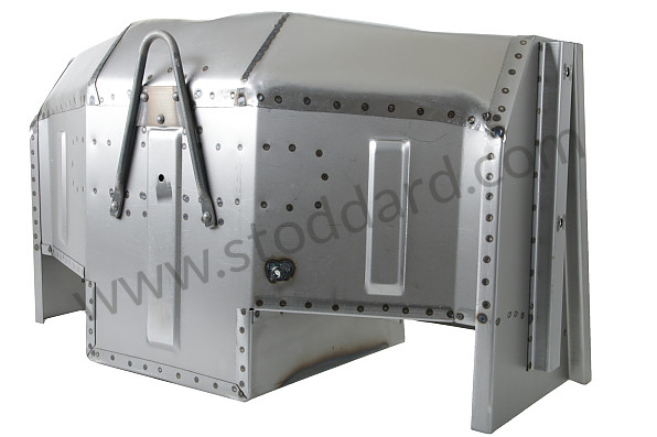 99A000585099 - COMPLETE BATTERY BOX for Porsche 356B T5 &bull; 1959 &bull; 1600 (616/1 T5) &bull; Cabrio B T5 &bull; Manual Gearbox, 4 Speed