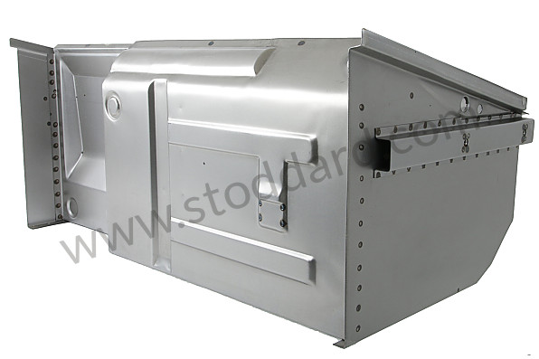 99A000585100 - COMPLETE BATTERY BOX for Porsche 356B T6 &bull; 1961 &bull; 1600 (616/1 T6) &bull; Cabrio B T6 &bull; Manual Gearbox, 4 Speed