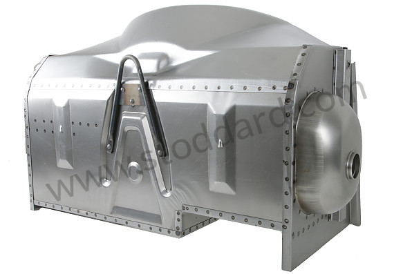 99A000585100 - COMPLETE BATTERY BOX for Porsche 356B T6 &bull; 1961 &bull; 1600 (616/1 T6) &bull; Cabrio B T6 &bull; Manual Gearbox, 4 Speed