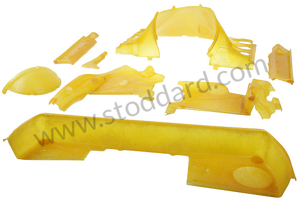 99A000585102 - SPORTS ENGINE COVER KIT  for Porsche 964 &bull; 1992 &bull; 964 Rs &bull; Coupe &bull; Manual Gearbox, 5 Speed