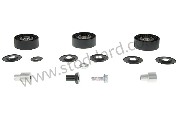 99A000585106 - TENSIONING ROLLER KIT for Porsche 997 05-08 &bull; 2006 &bull; 997 C4S &bull; Cabrio &bull; Automatic Gearbox