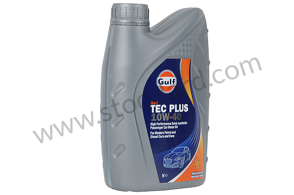 99A000585131 - GULF TEC PLUS OIL 10W40 for Porsche 928 83-86 &bull; 1983 &bull; 928 4.7S &bull; Coupe &bull; Manual Gearbox, 5 Speed