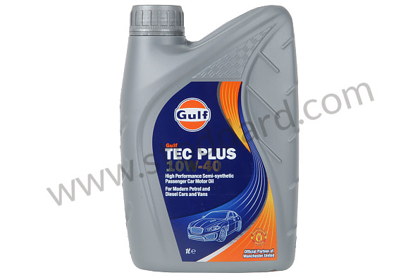 99A000585131 - GULF TEC PLUS OIL 10W40 for Porsche 928 83-86 &bull; 1983 &bull; 928 4.7S &bull; Coupe &bull; Manual Gearbox, 5 Speed