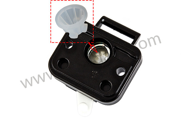 99A000587212 - KIT OF 2 RUBBER INSERTS FOR REAR LOCK 924 944 968 for Porsche 944 85-88 &bull; 1987 &bull; 944 S &bull; Coupe &bull; Manual Gearbox, 5 Speed