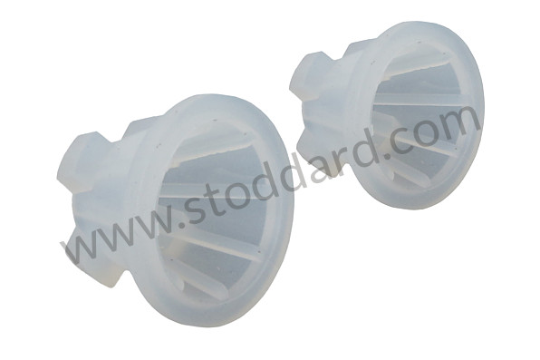 99A000587212 - KIT OF 2 RUBBER INSERTS FOR REAR LOCK 924 944 968 for Porsche 944 85-88 &bull; 1987 &bull; 944 S &bull; Coupe &bull; Manual Gearbox, 5 Speed
