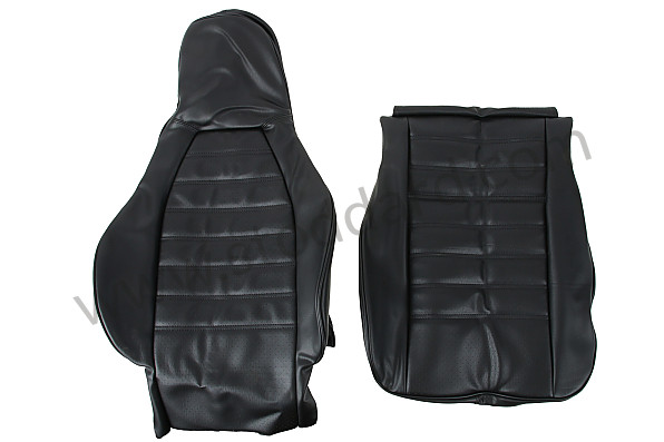 99A000587217 - FAUX LEATHER SEAT TRIM for Porsche 911 74-77 + 912E &bull; 1975 &bull; 2.7S &bull; Coupe &bull; Automatic Gearbox