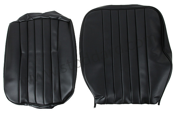 99A000592578 - IMITATION LEATHER SEAT COVER for Porsche 356C &bull; 1963 &bull; 1600 C (616/15) &bull; Cabrio C &bull; Manual Gearbox, 4 Speed
