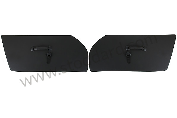 99A000592583 - PAIR OF RS92 IMITATION LEATHER DOOR PANELS for Porsche 911 74-77 + 912E &bull; 1974 &bull; 2.7S &bull; Targa &bull; Automatic Gearbox