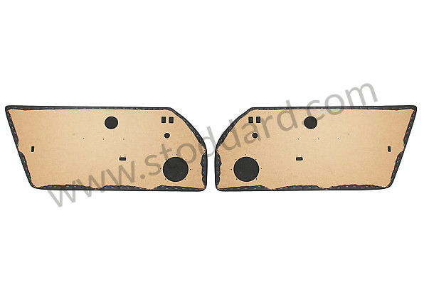 99A000592583 - PAIR OF RS92 IMITATION LEATHER DOOR PANELS for Porsche 911 74-77 + 912E &bull; 1974 &bull; 2.7S &bull; Targa &bull; Automatic Gearbox