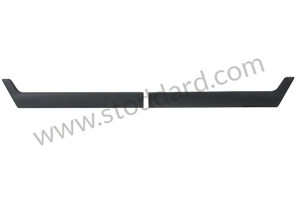 99A000592585 - LOWER TRIM KIT FOR INSTRUMENT PANEL for Porsche 911 74-77 + 912E &bull; 1974 &bull; 2.7 Carrera &bull; Coupe &bull; Manual Gearbox, 5 Speed