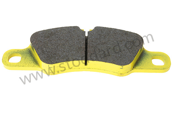 99A000593365 - PAGID YELLOW FRONT BRAKE PAD for Porsche 