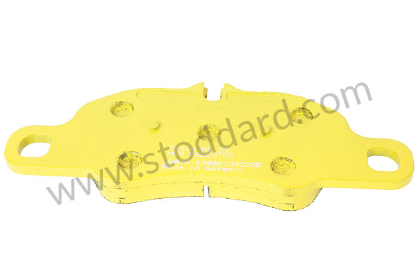 99A000593365 - PAGID YELLOW FRONT BRAKE PAD for Porsche 