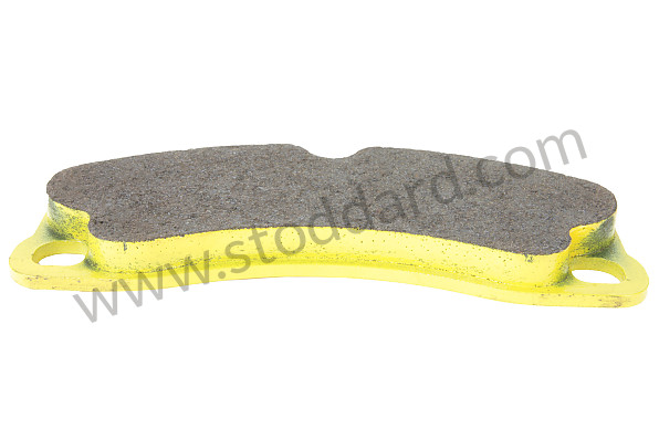 99A000593367 - PAGID YELLOW FRONT PLATE for Porsche 