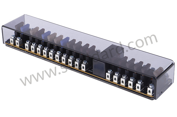 99A000593378 - FUSE BOX 911 69-73 UPDATE WITH NEW TYPE OF FUSE for Porsche 911 70-73 &bull; 1973 &bull; 2.4E &bull; Targa &bull; Automatic Gearbox