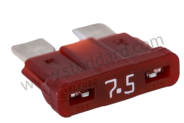 99A000593379 - FUSE BOX 911 74-89 UPDATE WITH NEW TYPE OF FUSE for Porsche 911 74-77 + 912E &bull; 1974 &bull; 2.7 &bull; Coupe &bull; Automatic Gearbox