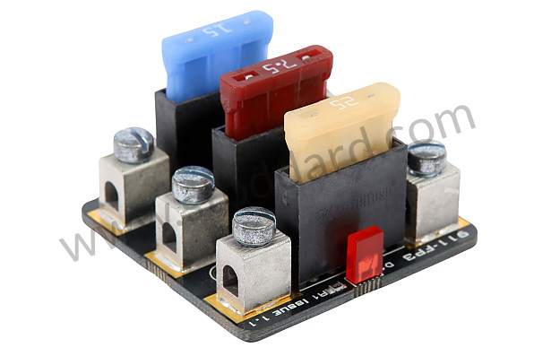 99A000593380 - REAR FUSE BOX 911 69-89 UPDATE WITH NEW TYPE OF FUSE for Porsche 911 74-77 + 912E &bull; 1974 &bull; 2.7S &bull; Coupe &bull; Automatic Gearbox