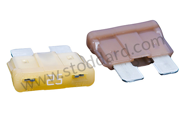 99A000593380 - REAR FUSE BOX 911 69-89 UPDATE WITH NEW TYPE OF FUSE for Porsche 911 74-77 + 912E &bull; 1974 &bull; 2.7S &bull; Coupe &bull; Automatic Gearbox