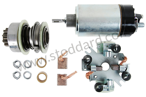99A000594530 - STARTER MOTOR REPAIR KIT 356 for Porsche 356A &bull; 1955 &bull; 1300 (506/2) &bull; Cabrio A T1 &bull; Manual Gearbox, 4 Speed