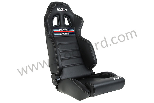 99A000602973 - MARTINI RACING PERFORMANCE BUCKET SEAT, BLACK for Porsche 