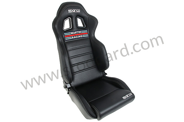 99A000602973 - MARTINI RACING PERFORMANCE BUCKET SEAT, BLACK for Porsche 
