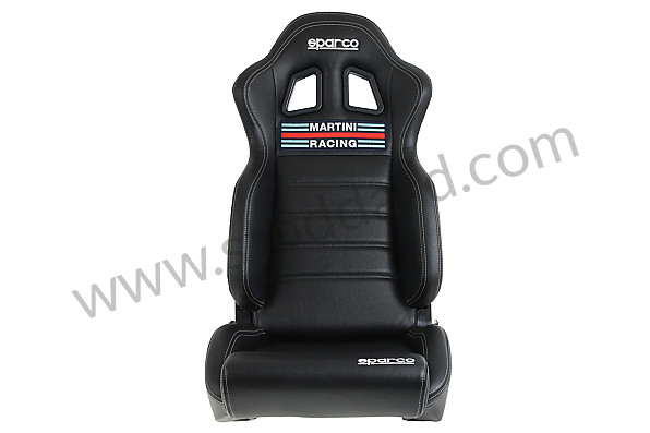 99A000602973 - MARTINI RACING PERFORMANCE BUCKET SEAT, BLACK for Porsche 