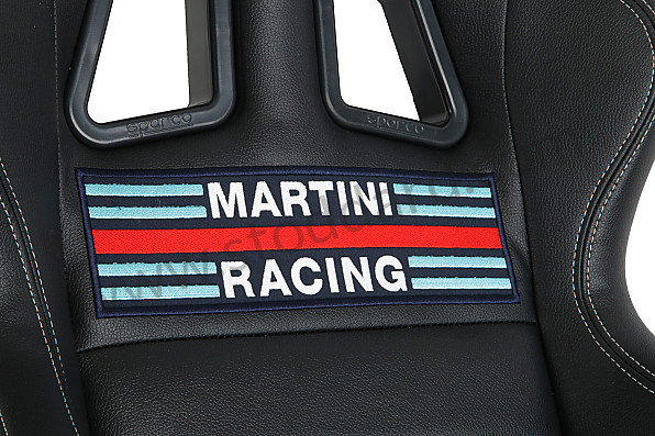 99A000602973 - MARTINI RACING PERFORMANCE BUCKET SEAT, BLACK for Porsche 