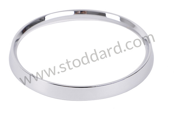 99A000610492 - ORIGINAL CHROME PLATED INSTRUMENT SURROUND ON PANEL, 105MM for Porsche 964 &bull; 1989 &bull; 964 Carrera 4 &bull; Coupe &bull; Manual Gearbox, 5 Speed