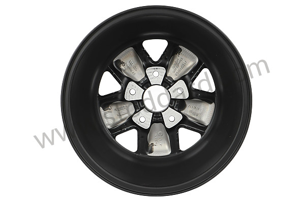 99A000612230 - WHEEL, 7 X 16 ET 23.3, WITH TUV HOMOLOGATION for Porsche 911 74-77 + 912E &bull; 1974 &bull; Carrera 2.7 Us &bull; Coupe &bull; Manual Gearbox, 4 Speed