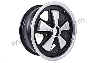 WHEEL, 7 X 15 ANODIZED WITH TUV HOMOLOGATION ET 23.3 MM / ANODIZED / ANODIZED / 7 x 15  INCHES (99A000612232)