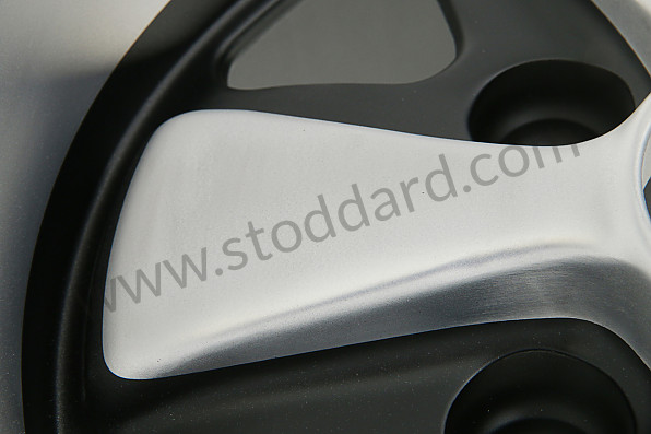 99A000612233 - WHEEL, 11 X 15, BLACK, WITH TUV HOMOLOGATION for Porsche 