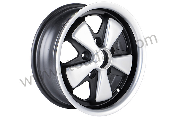 99A000612237 - 6 X 15 ANODIZED RIM WITH TUV APPROVED for Porsche 911 70-73 &bull; 1972 &bull; 2.4E &bull; Coupe &bull; Manual Gearbox, 4 Speed