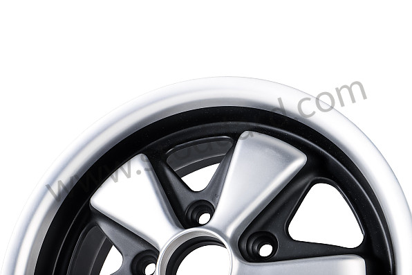 99A000612237 - 6 X 15 ANODIZED RIM WITH TUV APPROVED for Porsche 911 70-73 &bull; 1972 &bull; 2.4E &bull; Coupe &bull; Manual Gearbox, 4 Speed