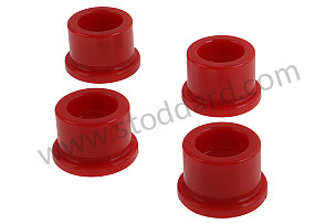 KIT OF 4 POLYURETHANE RESILIENT MOUNTS 911 68-89  (99A000612767)