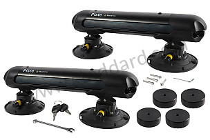 SKI AND SNOWBOARD RACK WITH VAACUM CUPS - SIZE S 2 PAIRES DE SKIS OU 1 SNOWBOARD (99A000613364)