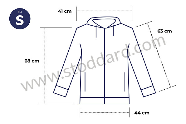 99A000614164 - SWEATSHIRT GULF 50TH ANNIVERSARY for Porsche 