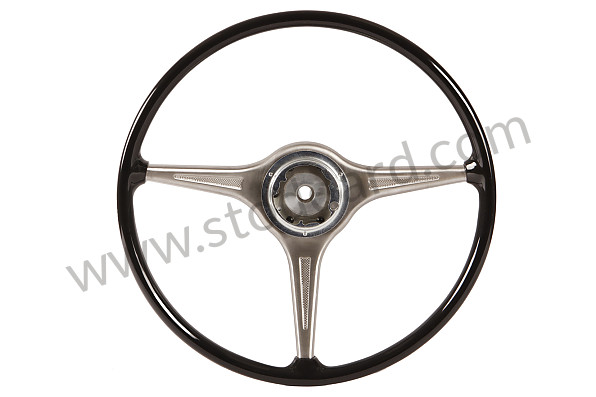 99A000615109 - STEERING WHEEL WITH WOOD CROWN 356 BC for Porsche 