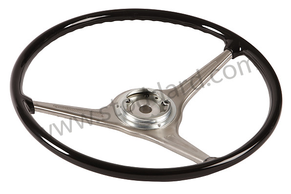 99A000615109 - STEERING WHEEL WITH WOOD CROWN 356 BC for Porsche 
