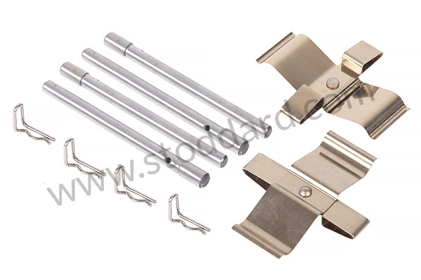 99A000615657 - FRONT PADS FIXING KIT for Porsche 911 74-77 + 912E &bull; 1974 &bull; 2.7S &bull; Coupe &bull; Manual Gearbox, 4 Speed