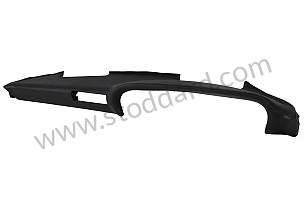 DASHBOARD TRIM Right-hand drive / Left-hand drive / COMPLETE TRIM FOR INSTRUMENT PANEL / WITHOUT SPEAKER GRILLE / WITH CENTRAL NOZZLE / BLACK / BLACK (99A000615673)