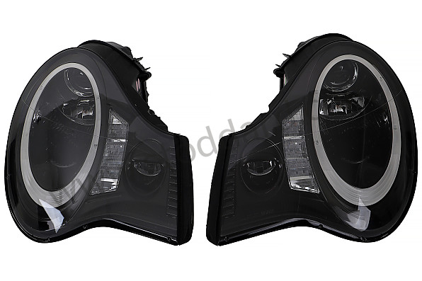99A000616177 - XENON FRONT HEADLIGHT KIT WITH LED ROUND ALL AROUND THE HEADLIGHT for Porsche 996 &bull; 2002 &bull; 996 Carrera 4S &bull; Coupe &bull; Automatic Gearbox
