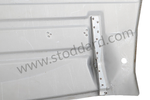 99A001000400 - METAL PLATE FOR REAR PARCEL SHELF for Porsche 911 74-77 + 912E &bull; 1974 &bull; 2.7 &bull; Coupe &bull; Automatic Gearbox