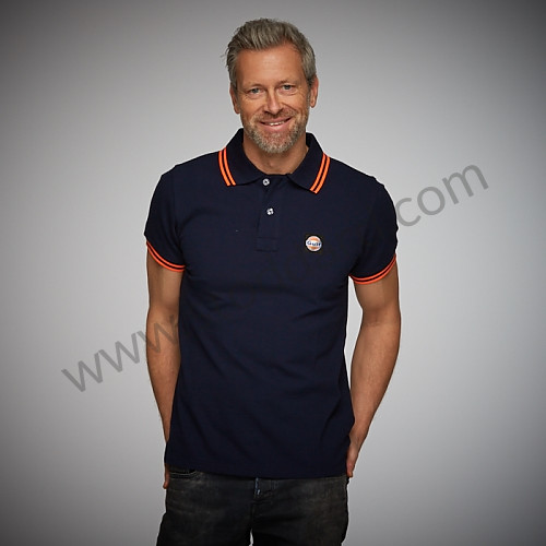 99A001001311 - GULF POLO NAVY BLUE for Porsche 