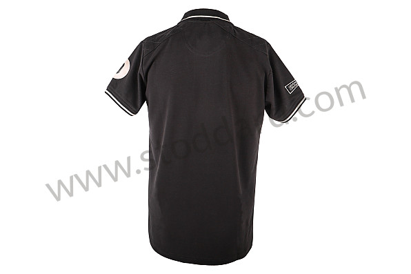 99A001001363 - GULF VINTAGE POLO SHIRT ANTHRACITE for Porsche 