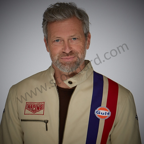 99A001001720 - GULF ROADMASTER JACKET SAND for Porsche 