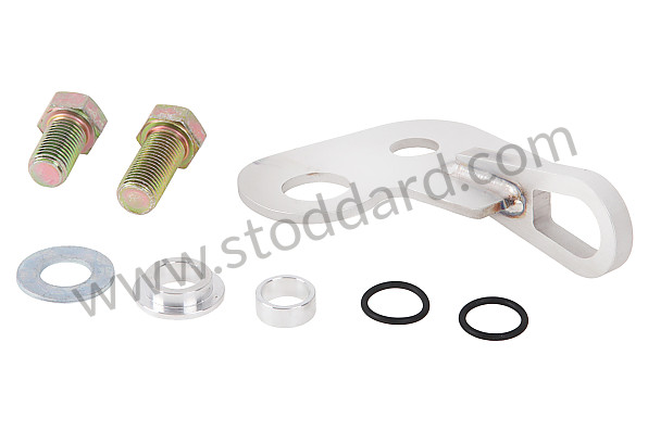 99A001001852 - HARNESS FIXING POINT, TUNNEL SIDE for Porsche 944 85-88 &bull; 1988 &bull; 944 Turbo S &bull; Coupe &bull; Manual Gearbox, 5 Speed