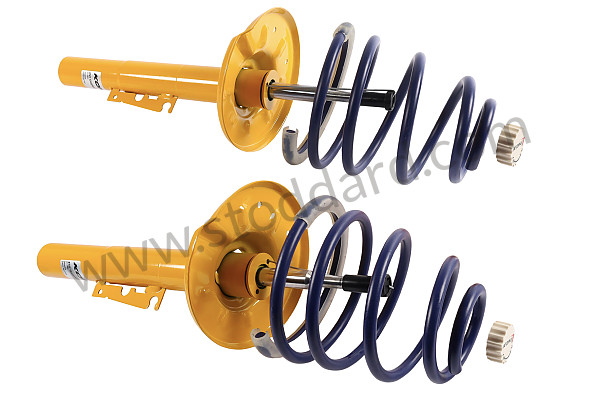 99A001002642 - KONI SPORT SHOCK ABSORBERS - COMPLETE KIT WITH LOWERING SPRINGS for Porsche 996 &bull; 1998 &bull; 996 Carrera 2 &bull; Coupe &bull; Automatic Gearbox