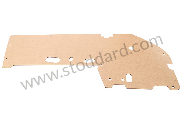 99A001005319 - DOOR PANEL WITHOUT TRIM for Porsche 911 70-73 &bull; 1972 &bull; 2.4E &bull; Coupe &bull; Manual Gearbox, 4 Speed