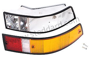COMBINED LIGHTS BLACK / BLACK / METAL / REAR RIGHT (99A001008224)
