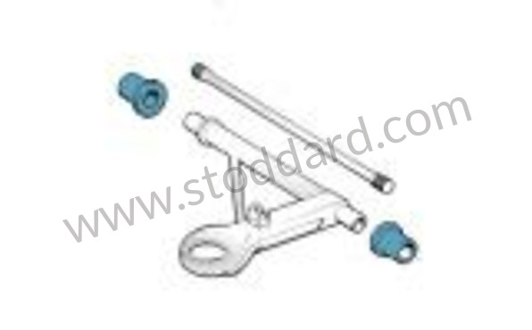 99A001009037 - ROAD SILENT BLOCK KIT FOR FRONT TRIANGLE (KIT OF 4) for Porsche 914 &bull; 1970 &bull; 914/6 &bull; Manual Gearbox, 5 Speed