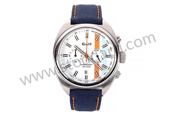 99A001010837 - CHRONO GULF WATCH WHITE  for Porsche 